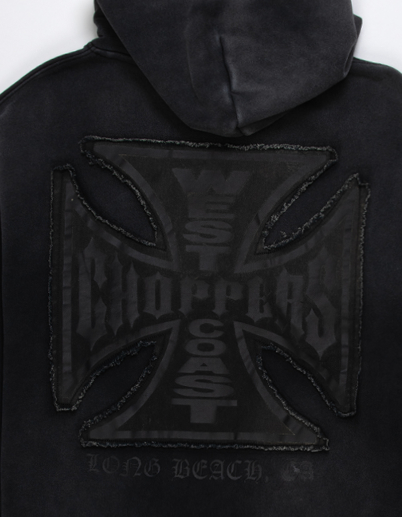 WEST COAST CHOPPERS Ghost Fray Mens Hoodie  image number 2