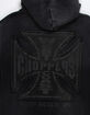 WEST COAST CHOPPERS Ghost Fray Mens Hoodie  image number 3