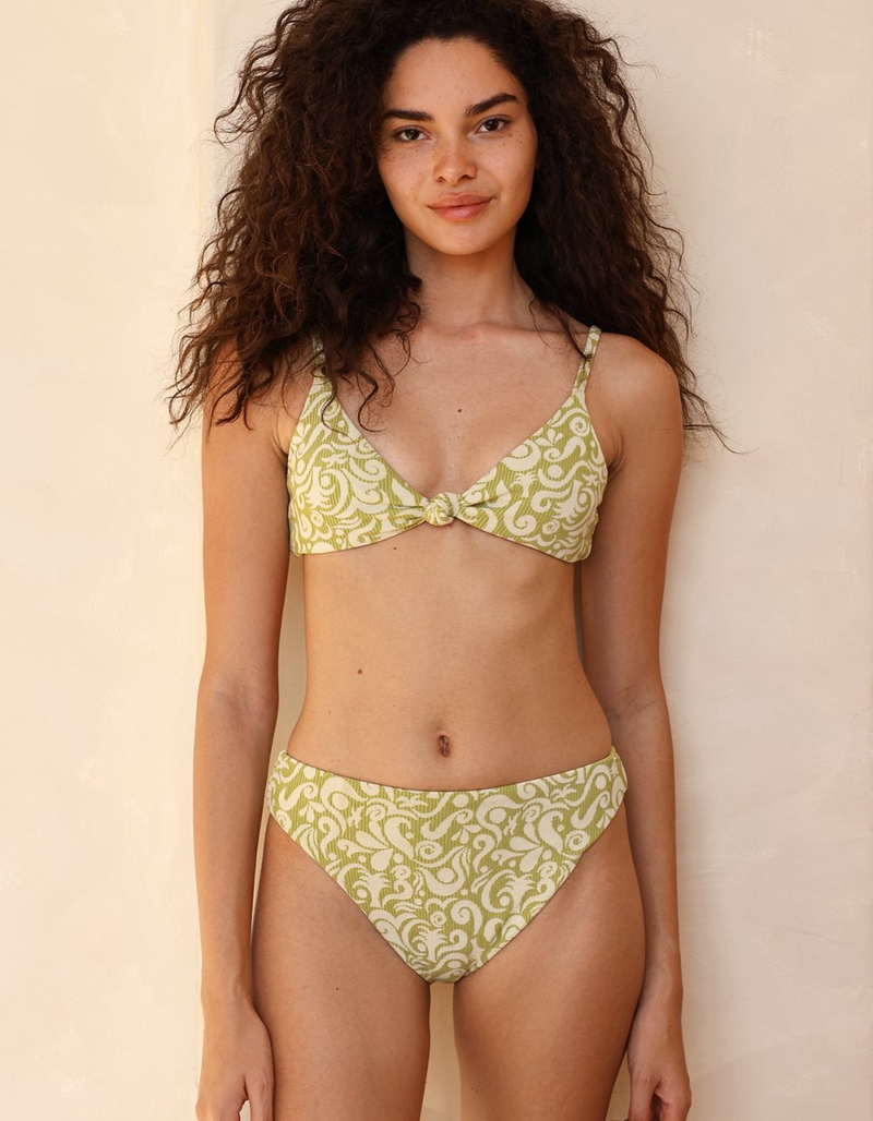 DIPPIN' DAISY'S Zen Knotted Triangle Bikini Top image number 0