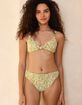 DIPPIN' DAISY'S Zen Knotted Triangle Bikini Top image number 1