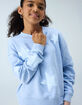 FULL TILT Star Puff Girls Crewneck Sweatshirt image number 4