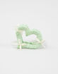 FULL TILT Heart Shape Hair Claw Clip With Bows image number 1