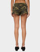 EDIKTED Baila Waffle Shorts image number 3