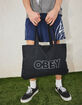 OBEY Outline Canvas Tote Bag image number 4