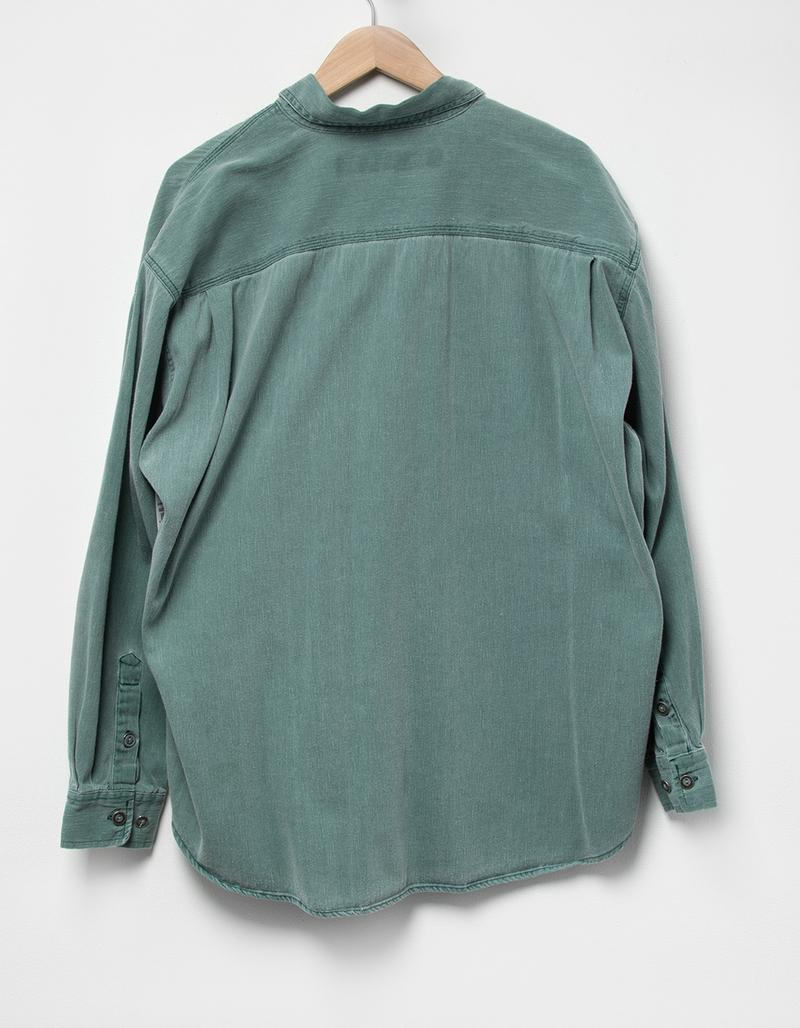 RESTORED by TILLYS Mens Denim Shirt image number 1