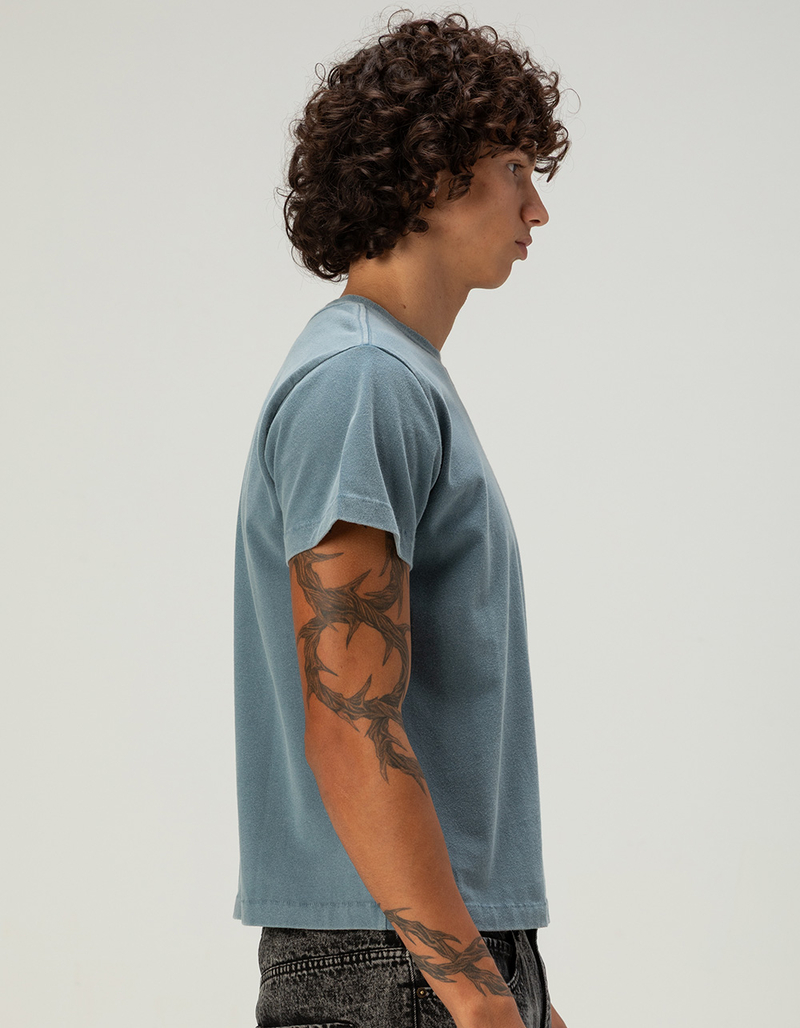 RSQ Mens Washed Shrunken Tee image number 3