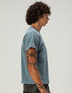 RSQ Mens Washed Shrunken Tee image number 4