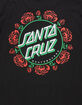 SANTA CRUZ Ring Rose Dot Mens Tee image number 3