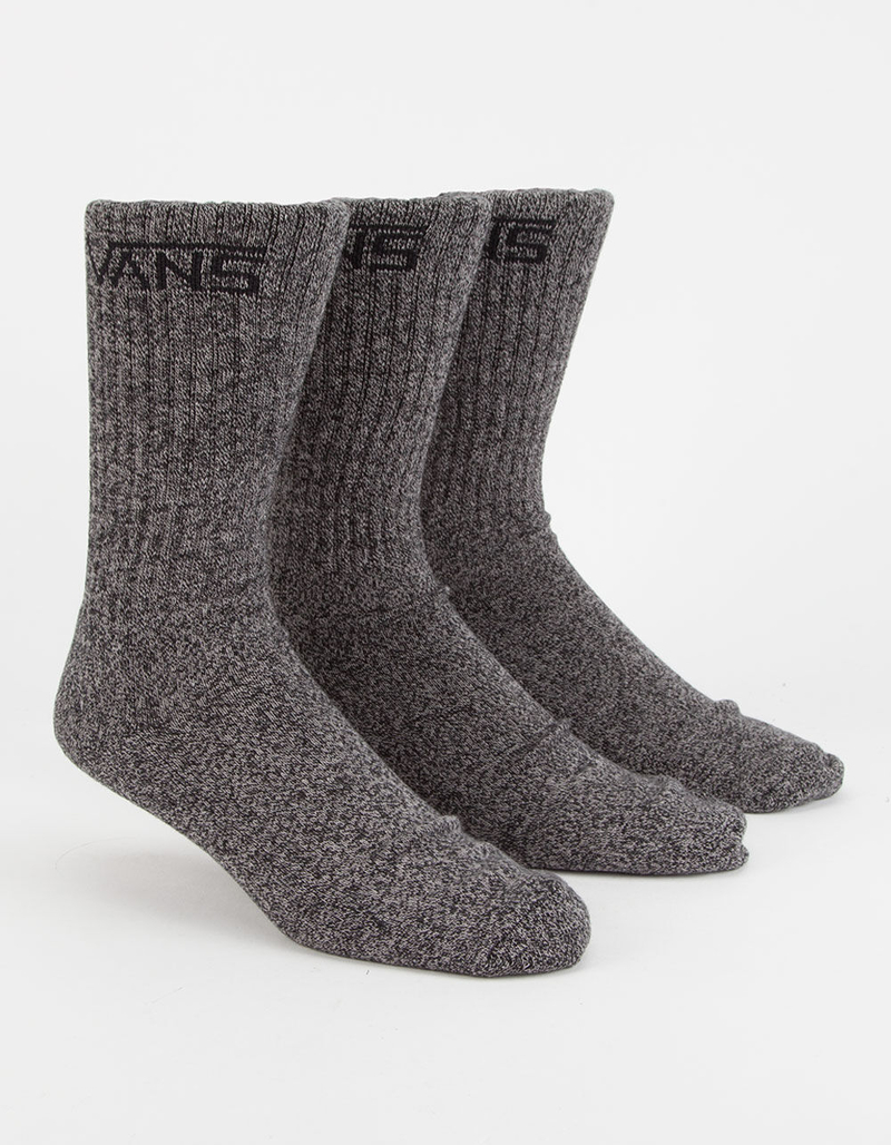 VANS 3 Pairs Classic Mens Crew Socks image number 0