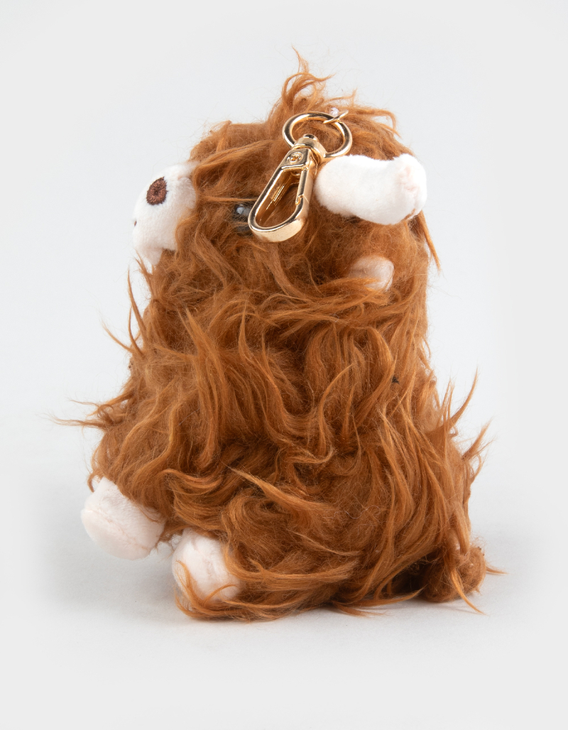 FULL TILT Plush Highland Cow Bag Charm image number 1