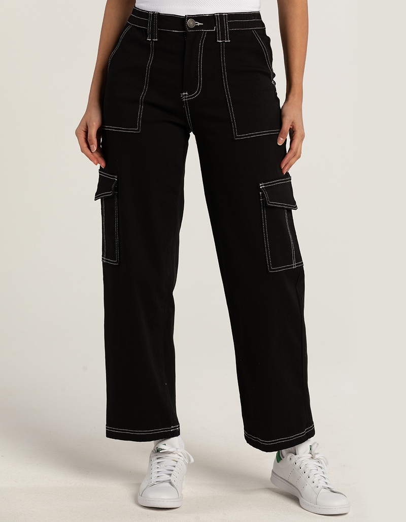 ALMOST FAMOUS Womens Skate Pants BLACK Tillys