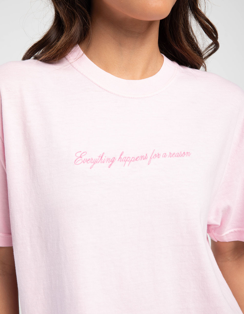 RIOT SOCIETY Everything Happens For A Reason Womens Tee image number 3