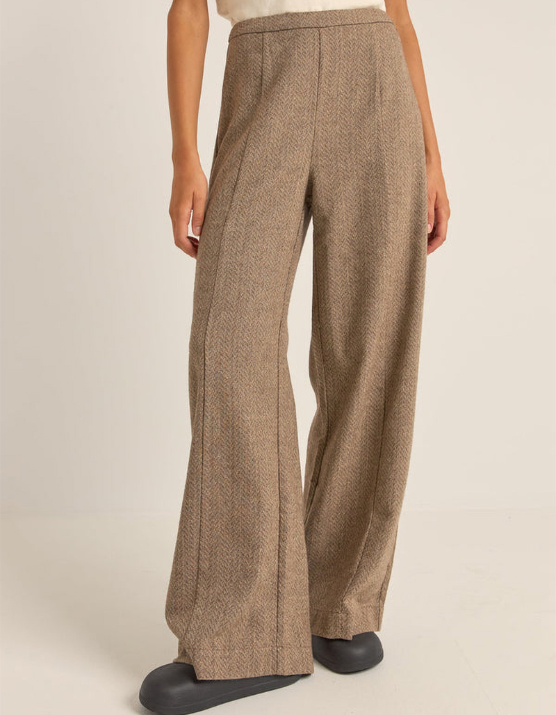 RHYTHM Whitehaven Womens Wide Leg Pants image number 0