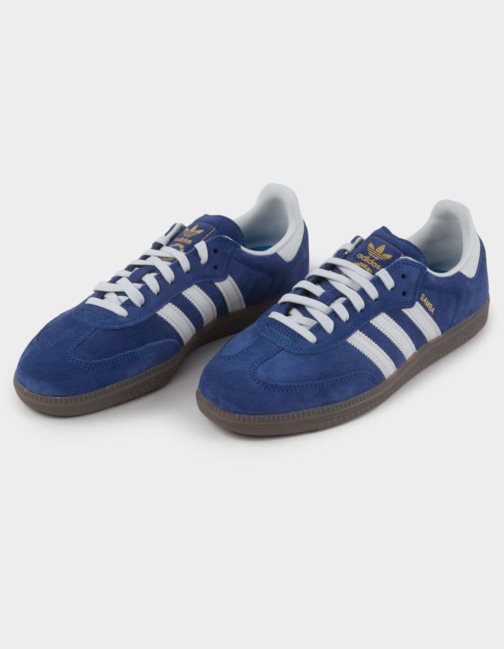ADIDAS Samba ADV Shoes - DARK BLUE/GREY ONE/GUM | Tillys
