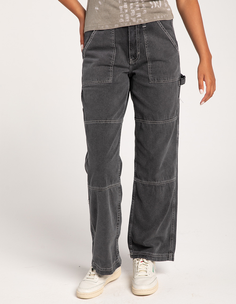 BDG Urban Outfitters Utility Skate Womens Pants WASHED BLACK Tillys