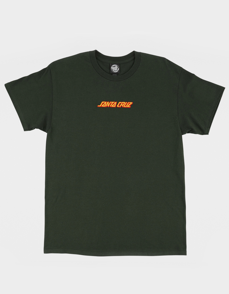 SANTA CRUZ Strip Embroidered Mens Tee image number 0