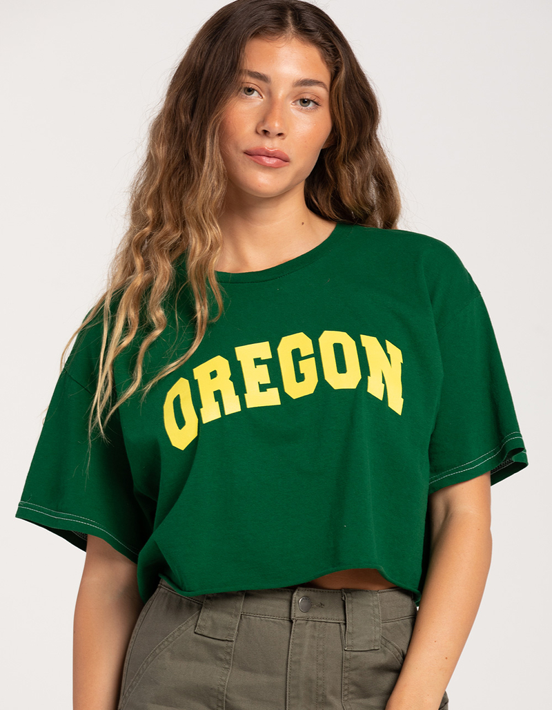 FULL TILT Oregon Womens Crop Tee image number 0
