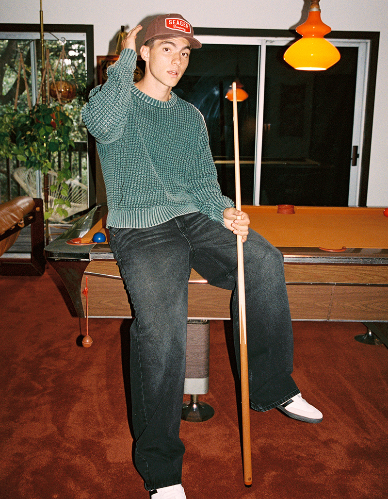 RSQ Mens Extra Baggy Jeans image number 8