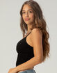 TILLYS Womens V-Neck Empire Cami image number 3