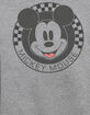 DISNEY Mickey Mouse Checkered Unisex Crewneck Sweatshirt image number 2
