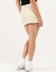 RSQ Womens Checkered Mini Skirt image number 4