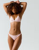 FULL TILT Skimpy Dusty Pink Bikini Bottoms image number 5