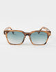 RSQ Classic Square Light Lens Sunglasses image number 2