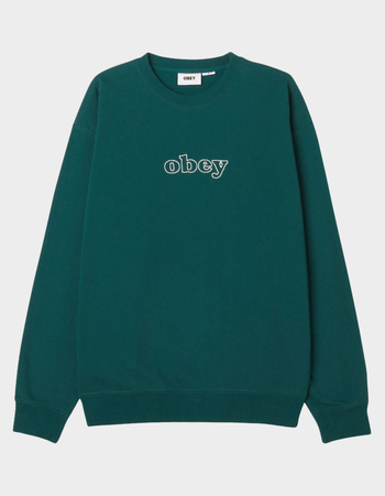 OBEY Biggs Mens Crewneck Sweatshirt Primary Image