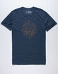 TENTREE Support Mens Navy T-Shirt image number 1