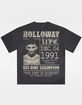 UFC Max Holloway Wanted Mens Boxy Tee image number 1