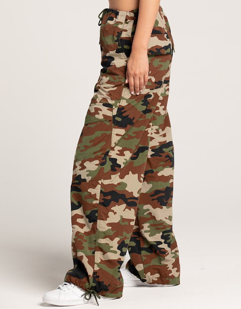 RSQ Camo Cargo Womens Parachute Pants image number 2