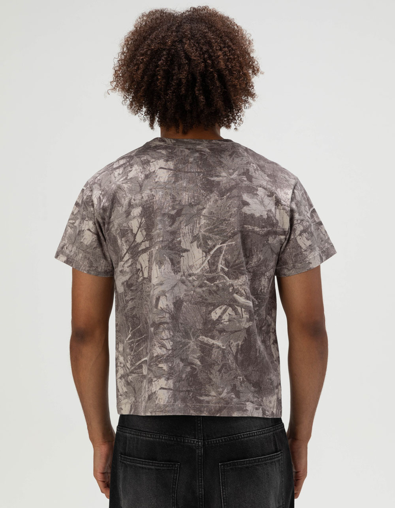 RSQ Mens Washed Shrunken Tee image number 3