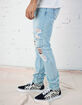 RSQ Mens Skinny Extreme Destroyed Jeans image number 3