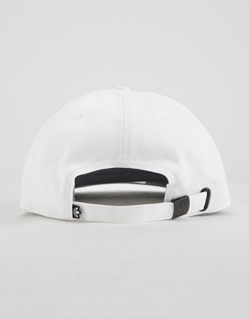 ADIDAS Originals Relaxed Base White Strapback Hat image number 1