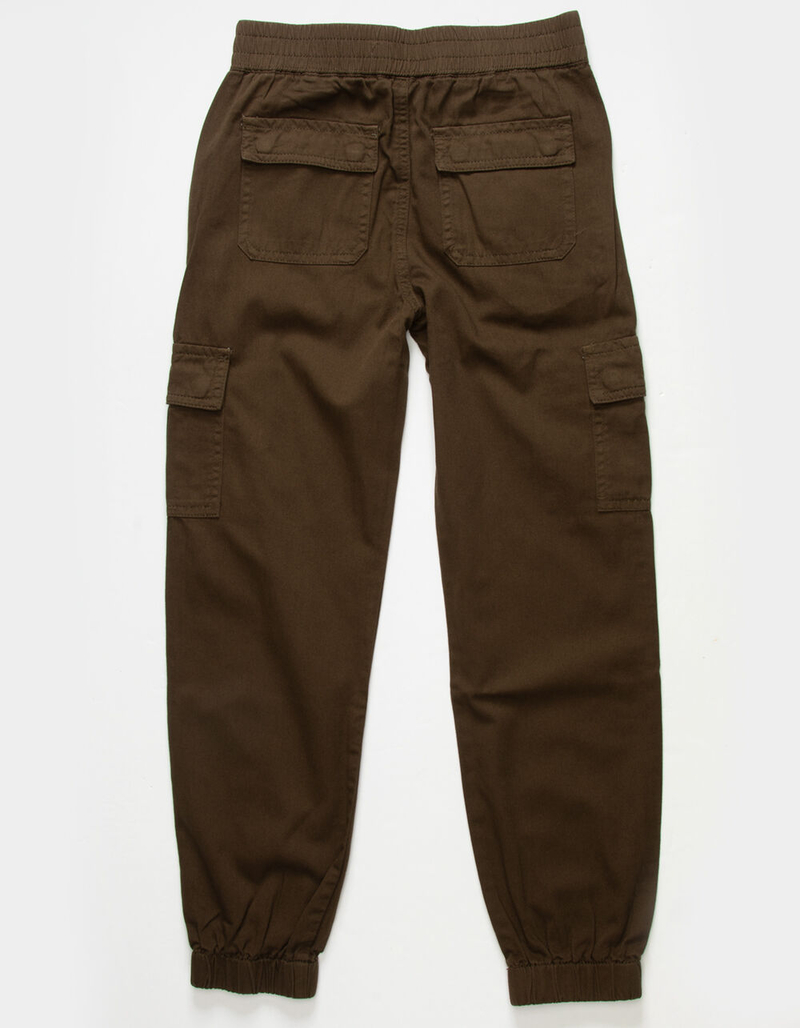 TRACTR Girls Cargo Twill Jogger     image number 1