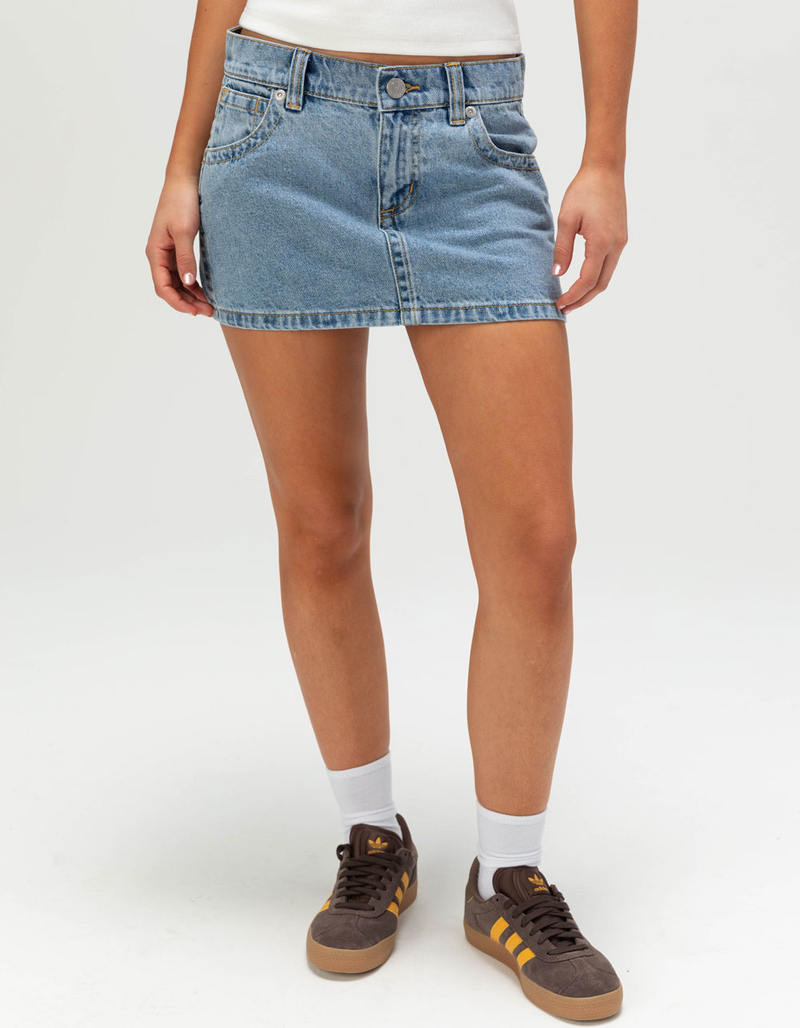 ABRAND x Rip Curl 99 Womens Denim Mini Skirt image number 1