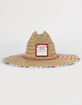 BUDWEISER Mens Lifeguard Straw Hat image number 1