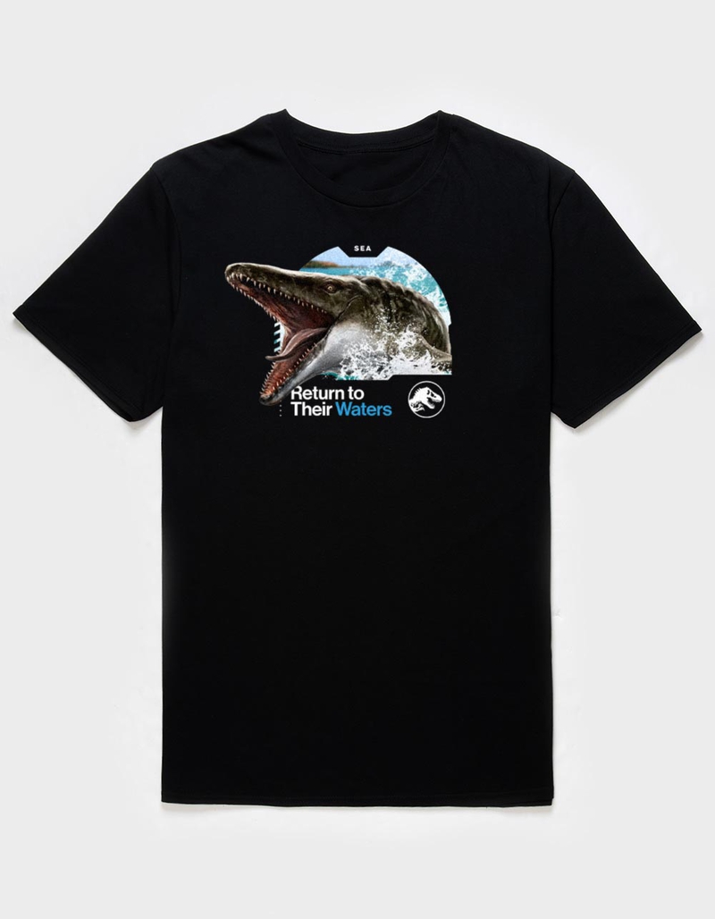 JURASSIC WORLD REBIRTH Return To Their Waters Unisex Tee image number 0