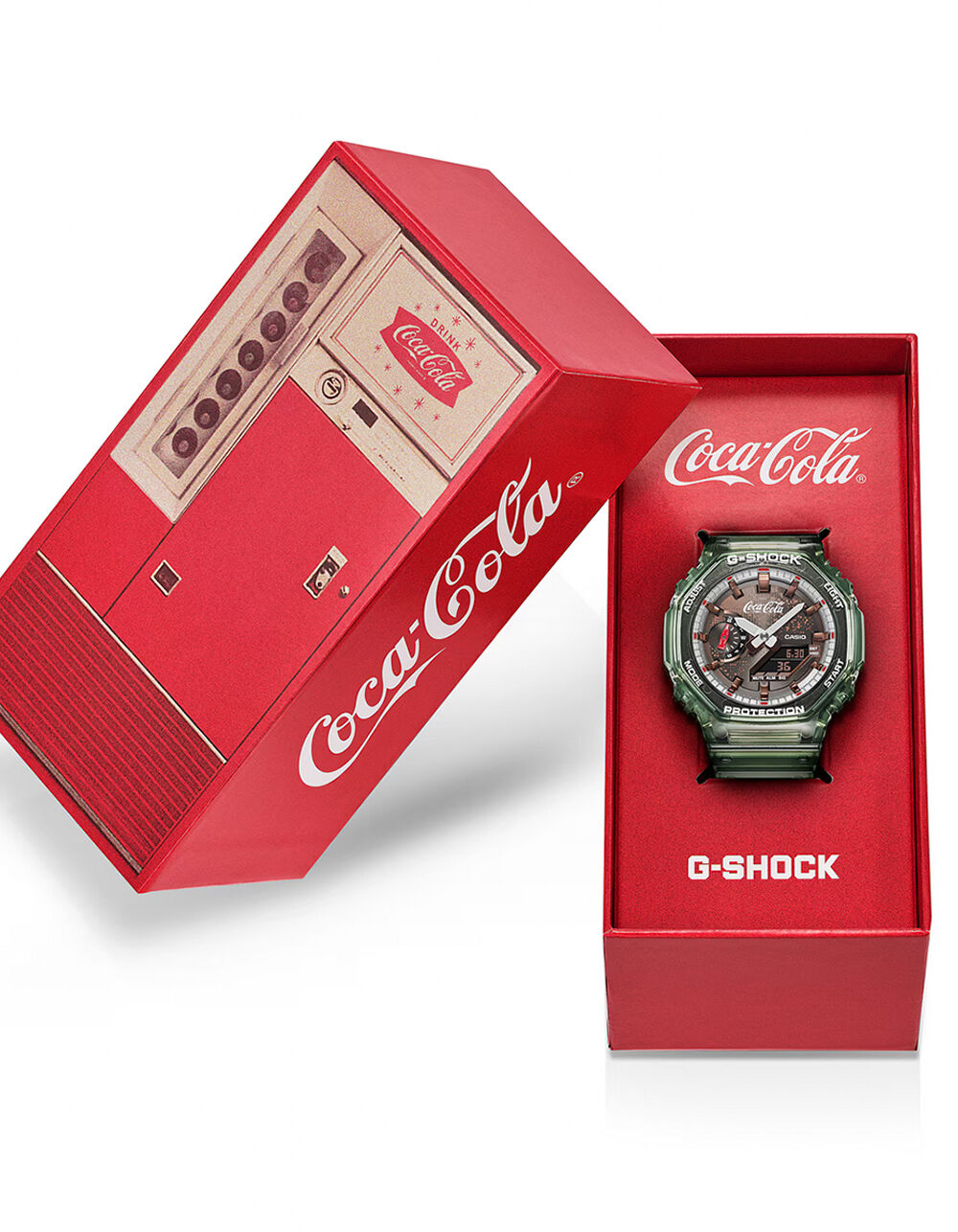 G-SHOCK x Coca-Cola GA2100CC-3A Watch - GREEN - ONE SIZE | Tillys