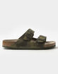 BIRKENSTOCK Arizona Soft Footbed Mens Desert Soil Camo Green Sandals image number 2