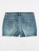 VANILLA STAR PREMIUM Embroidered Girls Denim Shorts image number 2