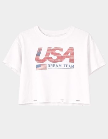 PRINCE PETER USA Dream Team Womens Crop Tee Alternative Image