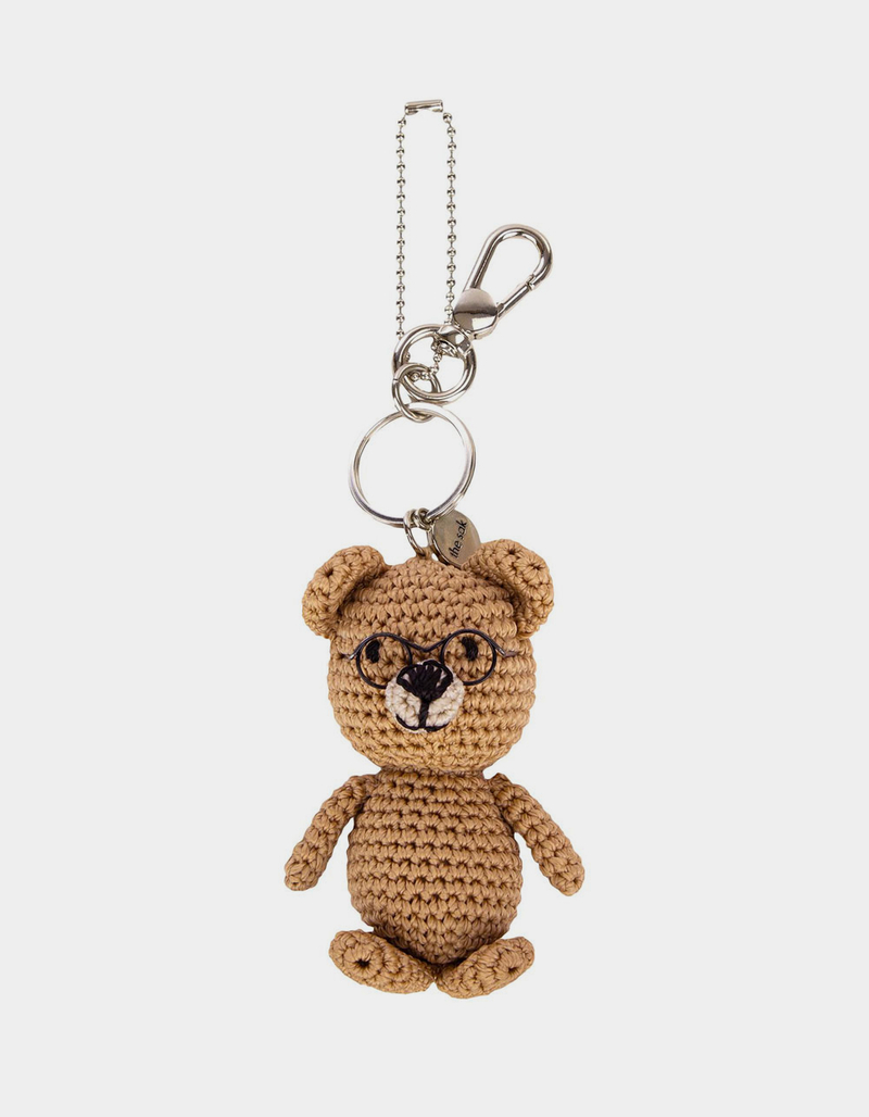 THE SAK Teddy Bear Yarnicharmz Dangle image number 0