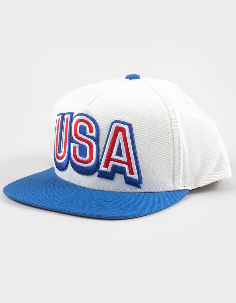 FIFA World Cup 2026&trade; USA Wall Natural Snapback Hat image number 0