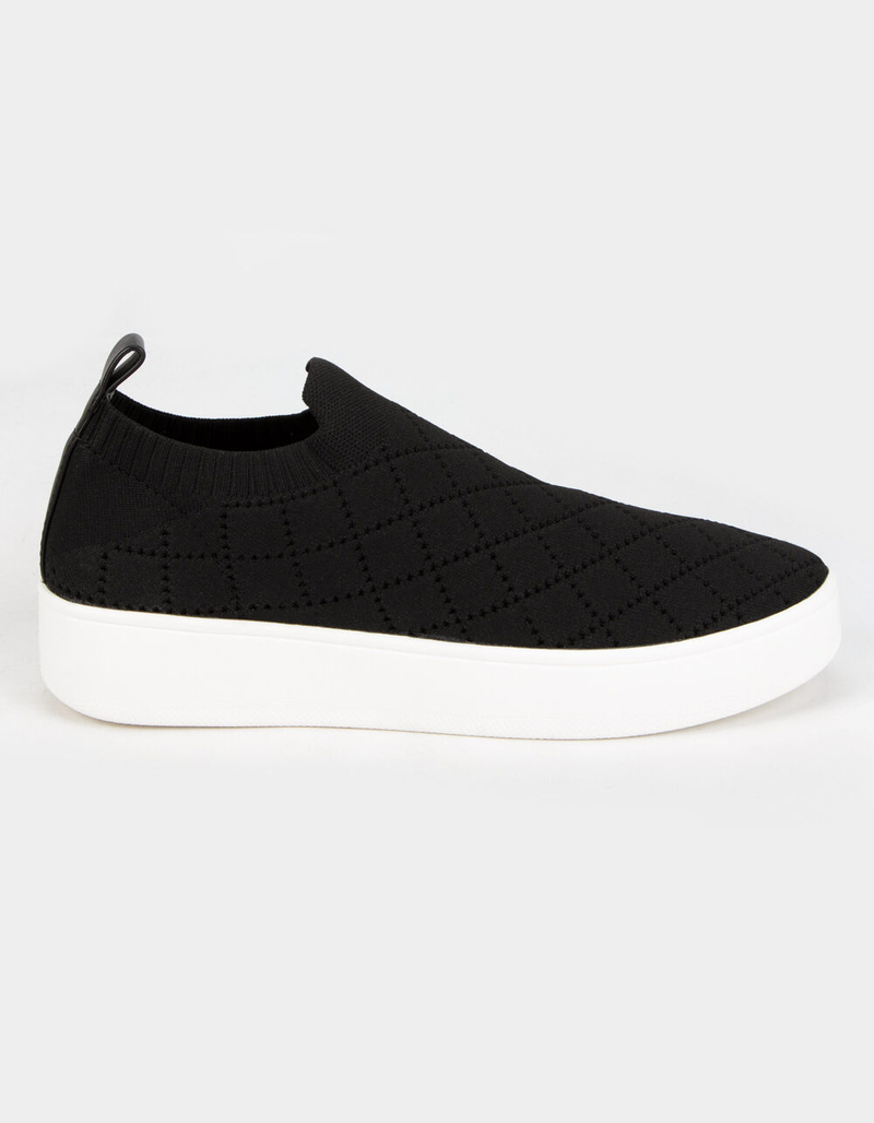STEVE MADDEN Bequilt Womens Black Sneakers image number 0