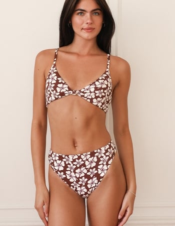 DIPPIN' DAISY'S Zen Knotted Triangle Bikini Top Primary Image