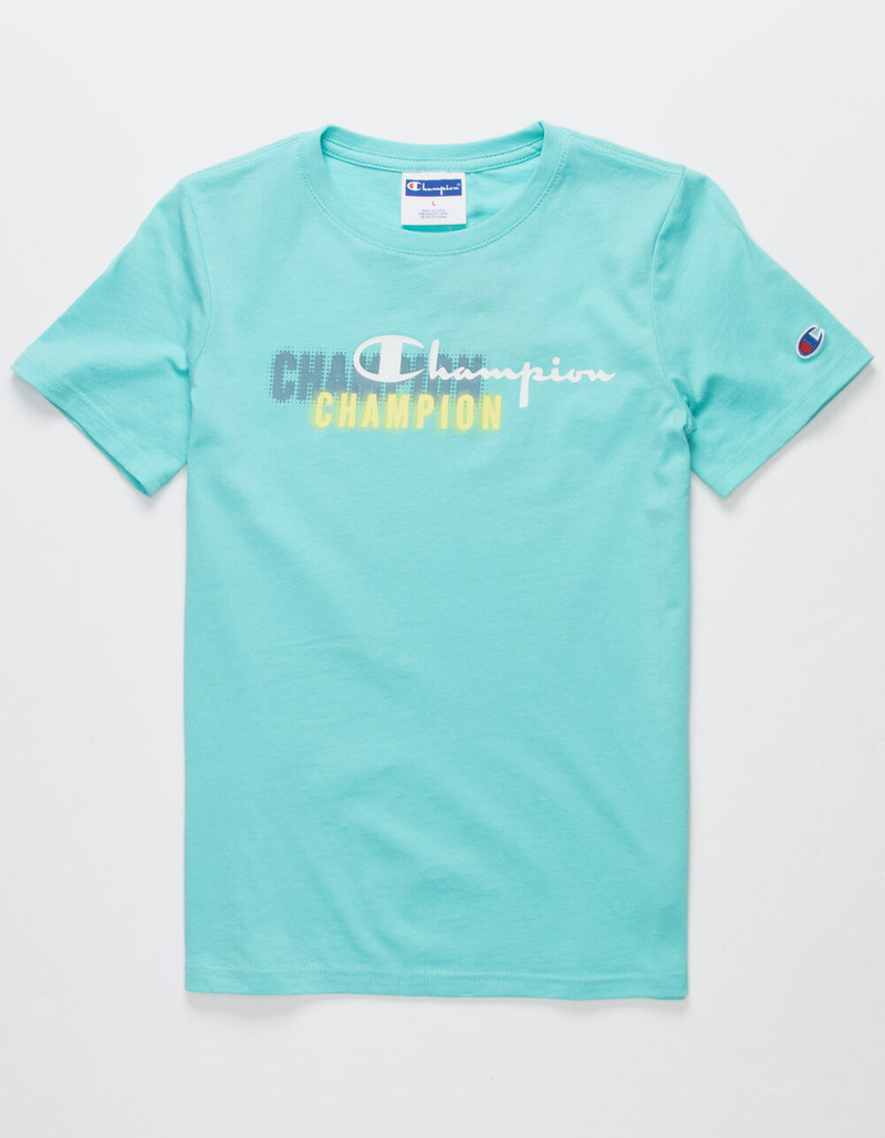 CHAMPION Logo Mix Boys Tee image number 0