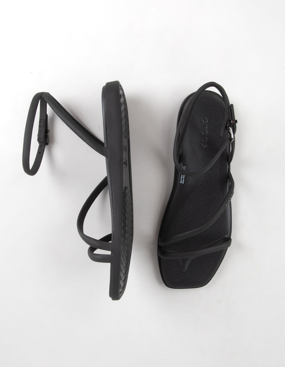 CROCS Miami Ankle Strap Womens Sandals - BLACK - 7 | Tillys