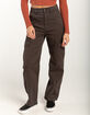 BILLABONG Wall To Wall Womens Denim Cargo Pants image number 2