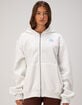 HAPPY CAMP3R Pink Flag Womens Zip-Up Hoodie image number 2